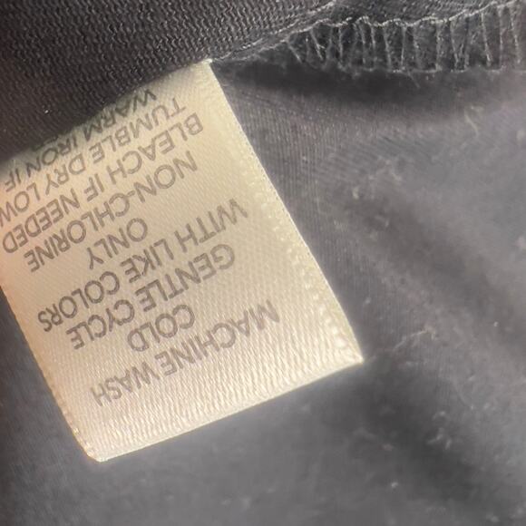 CJ Banks Women's Size 1X Black Button Up Shirt with Button Sleeve detail #3089 - Picture 9 of 10